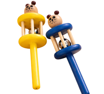 Wooden Cute Animal Rattle Toys