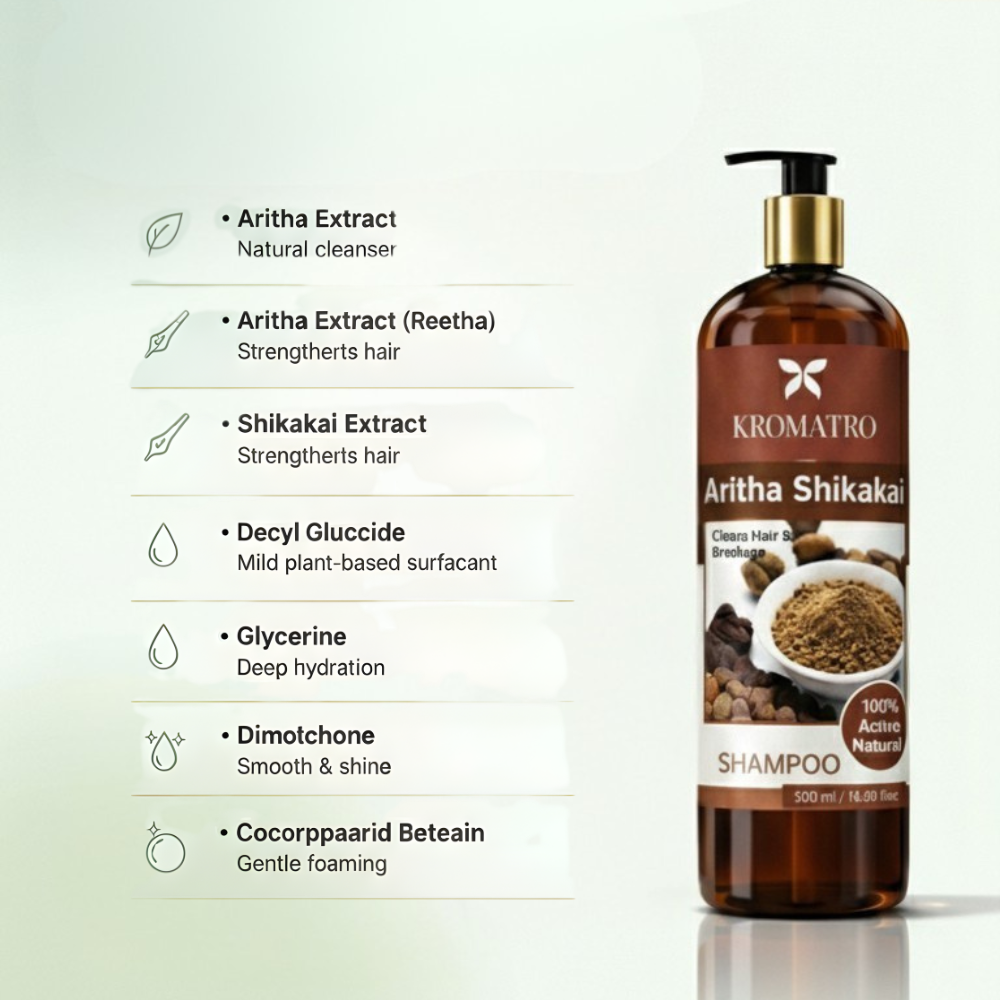 Aritha-Shikakai Shampoo - Image 3