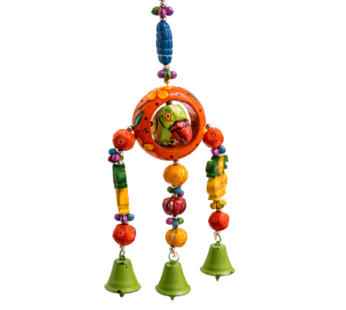 Wooden Hagging Parrot